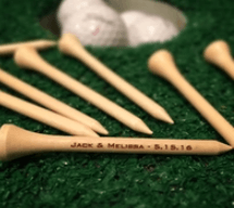 custom golf tees