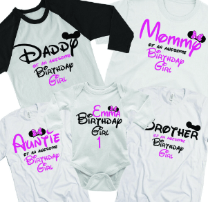 custom birthday shirts