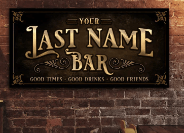 custom bar signs