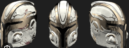 custom mandalorian helmet