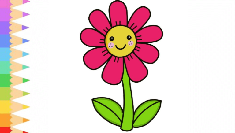 Cute:3vz4qc7cf5i= Flowers Drawing Easy