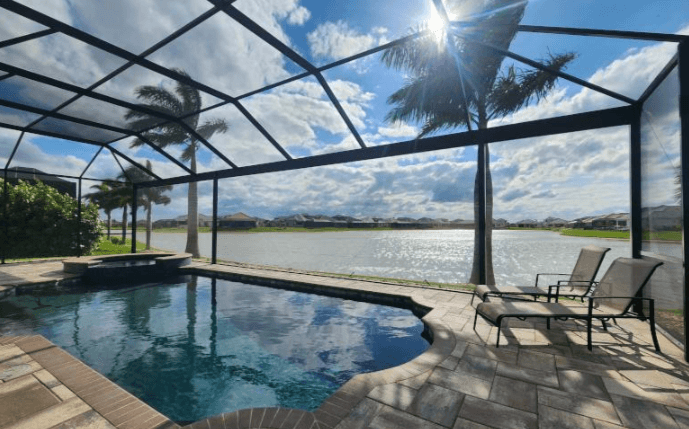 Pool Enclosure Screen