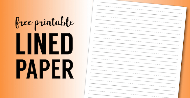 Printable:_5xuyclivkq= Lined Paper Pdf