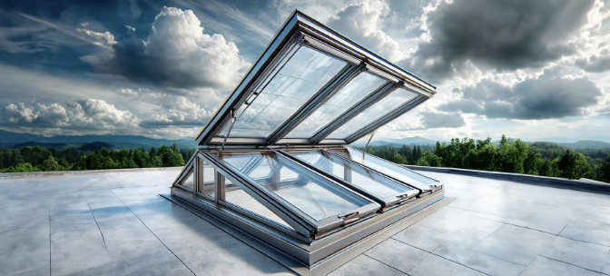 Brighten Your Interiors with Stylish Pyramid Skylights: The PerfectBlend of Light and Design