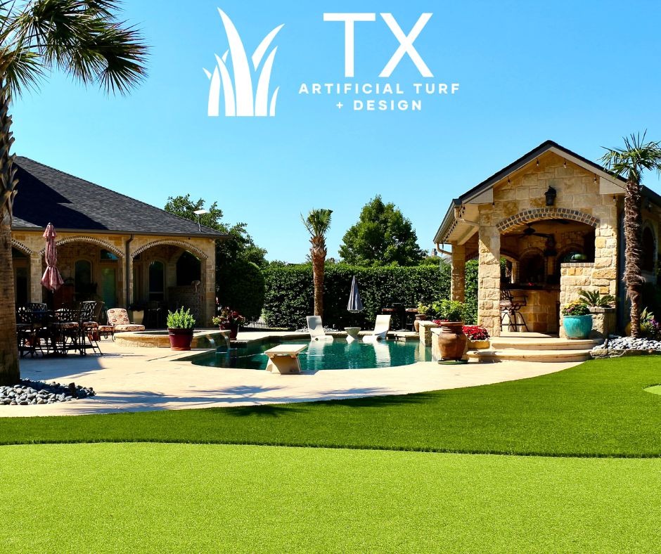 Residential Lawn Upgrades with Turf company Plano